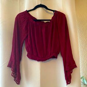 Off the shoulder top